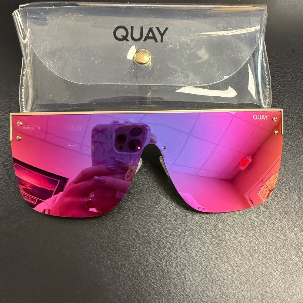 Quay Australia Pink Sunglasses